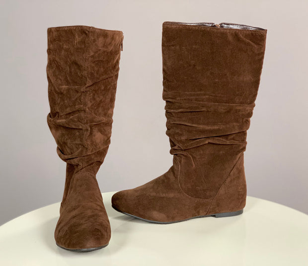 SHOES {Karyn's Collection} Wide Calf Boots~ BROWN