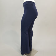 BT-X {In Your Space} Navy Fold Over High Waist Yoga Pants PLUS SIZE***SALE***