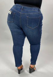 BT-G {d.jeans} Dark High Waist Skinny Jeans
