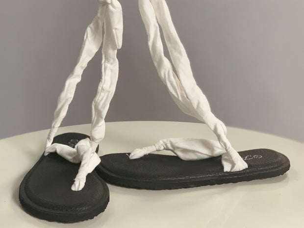 SHOES {Forever Comfortable} WHITE Yoga Slings (Sandals/Shoe Category)