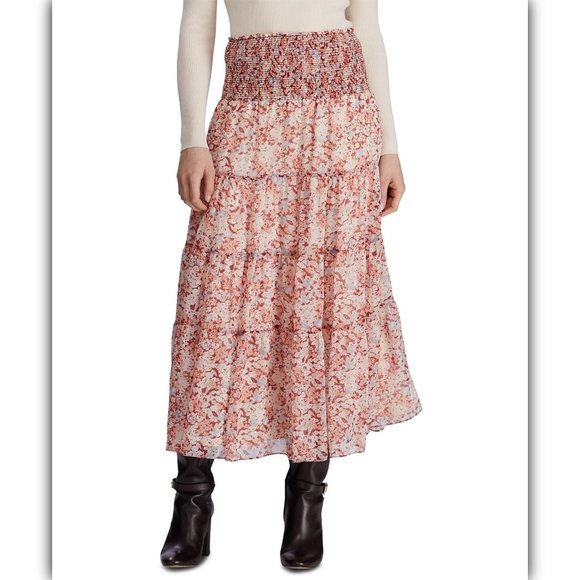 BT-Q  M-109 {Ralph Lauren} Rose Skirt Retail €145.00 ***FLASH SALE***PLUS SIZE 20W