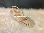 Shoes-Bella Marie Gold Wedges With Sparkles Sale! Shoes
